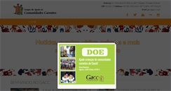 Desktop Screenshot of gacc.org.br