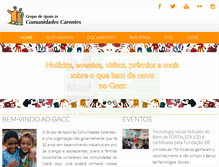 Tablet Screenshot of gacc.org.br